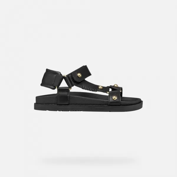  Lány szandál GEOX SANDAL FOAMMENTERA J65P0D000BCC9999 FEKETE 