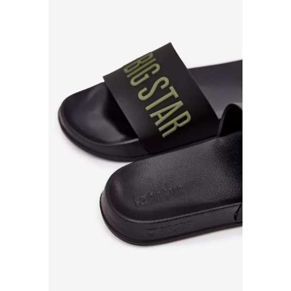  Férfi papucs BIG STAR SS174359 BLACK Big Star Shoes 