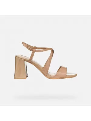 Női szandál GEOX NEW ERAKLIA 80 T01 G012894 VILÁGOSBARNA
