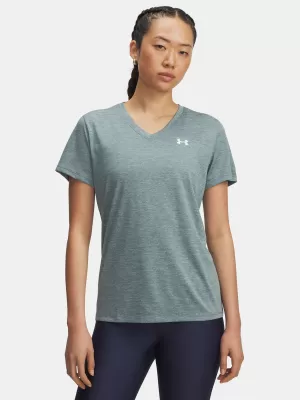 Női póló UNDER ARMOUR TECH SSV- TWIST 1384227-587 KÉK