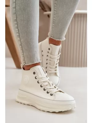 Női tornacipő BIG STAR OO274064 WHITE Big Star Shoes