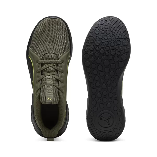  Csizma PUMA SOFTRIDE CARSON 310154_22 LODEN ZÖLD/FEKETE/LUX LIME 