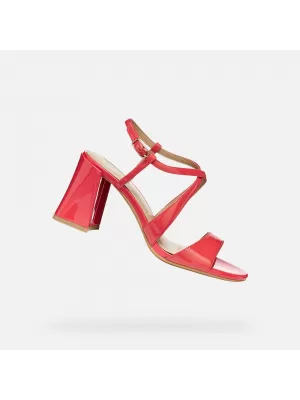Női szandál GEOX NEW ERAKLIA 80 T01 G012895 PIROS