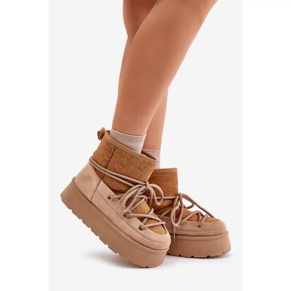  Női hóemberek BOTO MAVORA 34284 KHAKI 