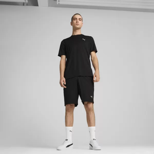  Férfi rövidnadrág PUMA ESS WOVEN SHORTS 682604_01 PUMA FEKETE 