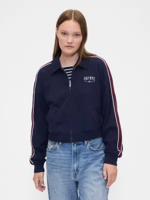 Női kabát GAP LOGO TRACK JACKET 799269-01 HADITENGERÉSZET EGYENRUHA