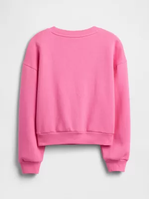 Gyermek pulóver GAP LOGO SWEATSHIRT 797737-02 SZERELMESLEVÉL