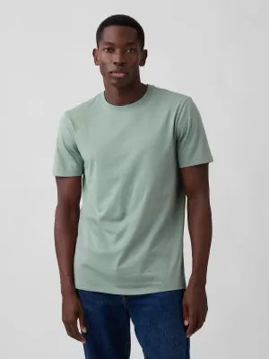 Férfi póló GAP LOGO CREW TEE 842063-75 JÉGHEGY ZÖLD