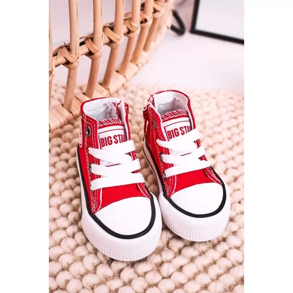  Gyermek tornacipő BIG STAR HH374190 RED Big Star Shoes 