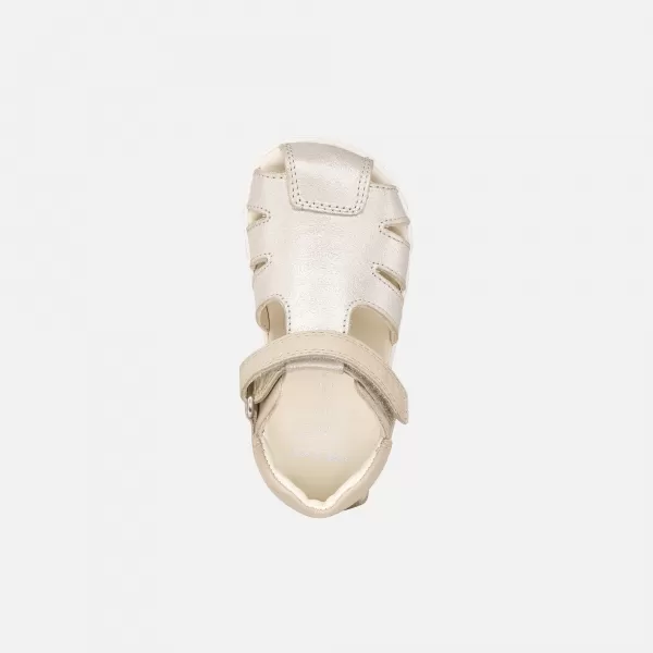  Lány szandál GEOX SANDAL STEPPIEUP B656QA0CR85C5000 BÉZS 