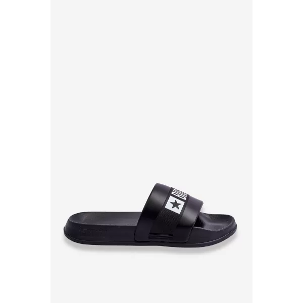  Férfi papucsok BIG STAR LL174458 BLACK Big Star cipők 