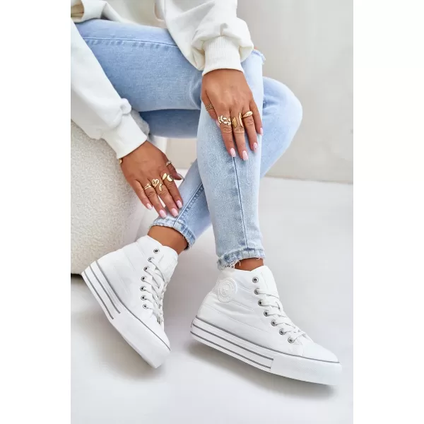 Női tornacipő BIG STAR OO274A473 WHITE Big Star Shoes 
