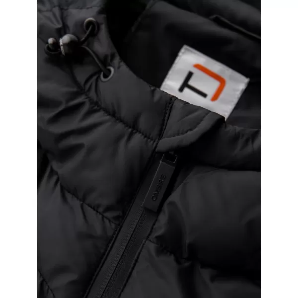  Férfi dzseki OMBRE OM-JAHP-0302 FEKETE 