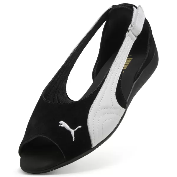  Női szandál PUMA SPEEDCAT SANDAL 404839_01 PUMA FEKETE/PUMA FEHÉR 