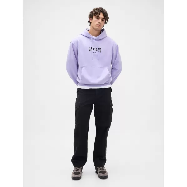  Férfi pulóver GAP LOGO PULLOVER HOODIE 821291-00 ORCHIDEA 