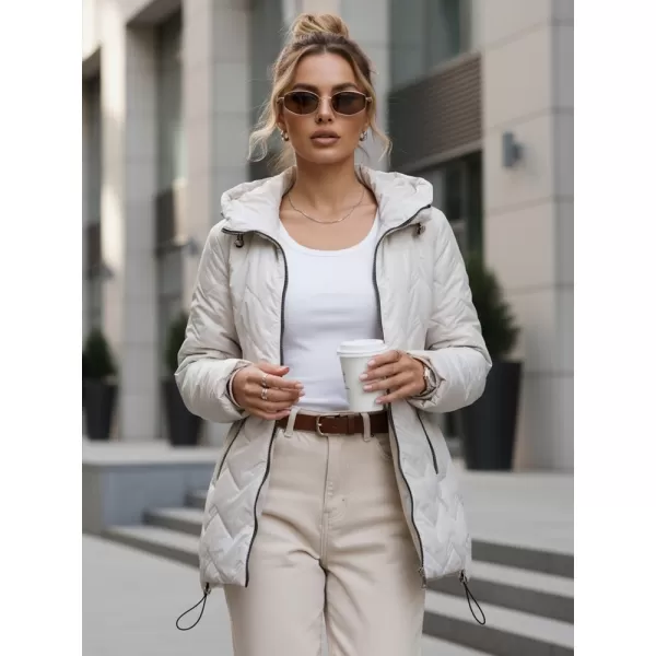  Női kabát DSTREET TY5610 VILÁGOSSZÜRKE 