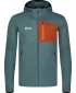 Férfi powerfleece pulóver NORDBLANC BRACKEN NBWFM8286 SÖTÉTZÖLD