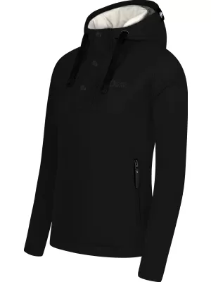 Női softshell kabát NORDBLANC SHOAL NBSSL8341 FEKETE