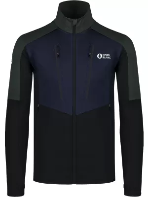Férfi powerfleece pulóver NORDBLANC GROAN NBWFM8282 FEKETE