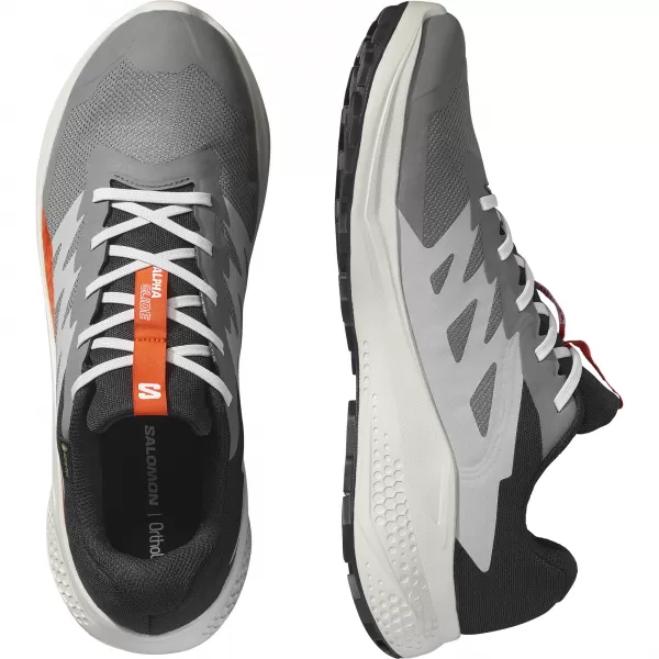  Férfi cipők SALOMON ALPHAGLIDE GTX L47975300 VÁRKŐ/HOLDKŐ/CSERESZNYEPARADICSOM 