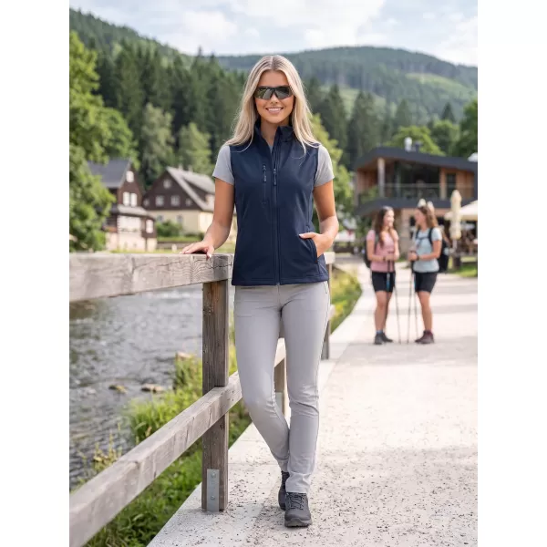  Női softshell mellény ALTISPORT NoPrint NP/ALW965 SÖTÉTKÉK 