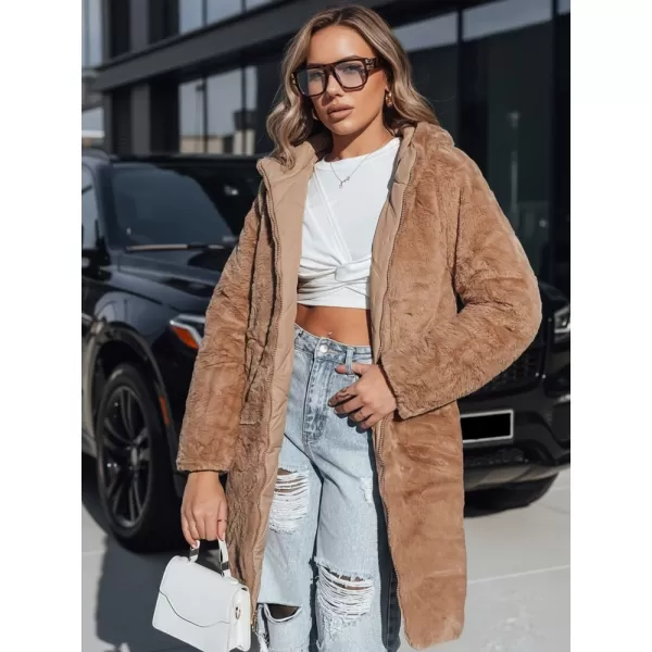  Női kabát DSTREET TY5438 BÉZS 