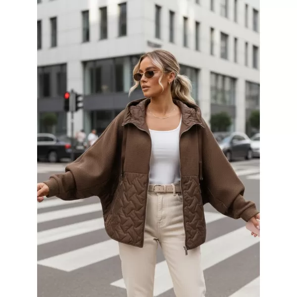  Női kabát DSTREET TY5593 BARNA 