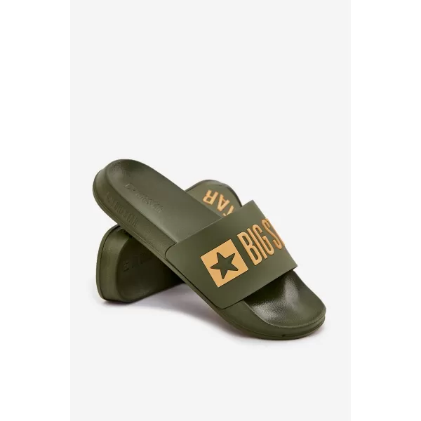  Férfi papucs BIG STAR SS174360 GREEN Big Star Shoes 