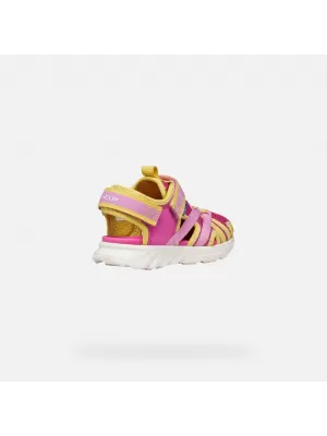 Lány szandál GEOX SANDAL AIRADYUM J55MTB01454C8063 RÓZSASZÍN
