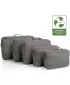 Bőrönd HEYS Ecotex Packing Cube 5 Pc Set SZÜRKE KŐ
