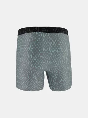 Férfi boxerek UNDER ARMOUR UA PERFORMANCE TECH - PRINT 6IN - 1PK 1383875-477 KÉK