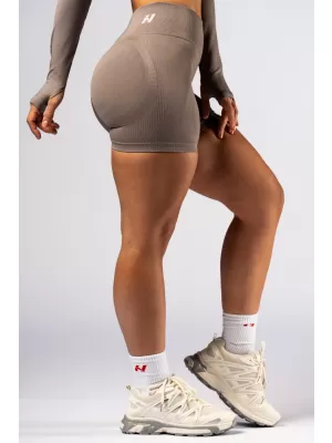 Magas derekú push-up rövidnadrág POWER 893 LIGHT BROWN ASH Nebbia