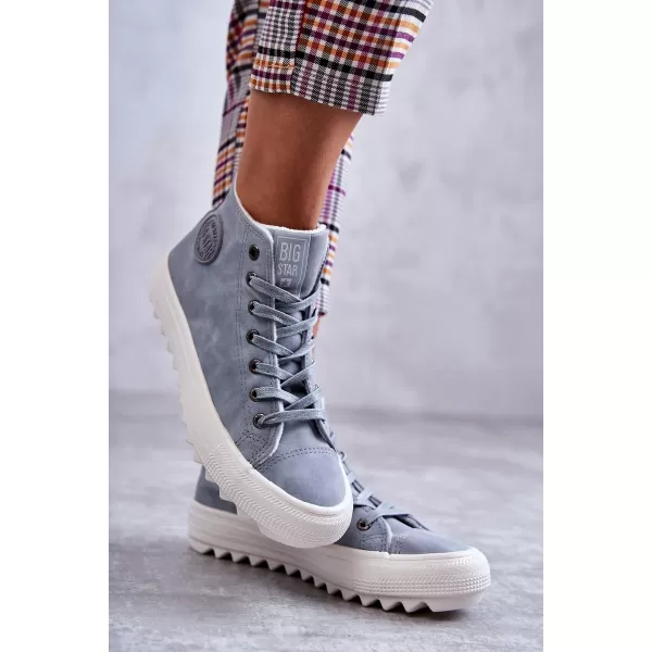  Női tornacipő BIG STAR EE274115 VILÁGOS KÉK Big Star Shoes 