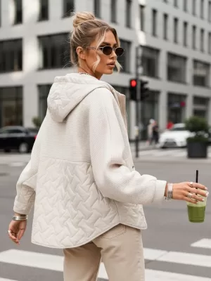 Női kabát DSTREET TY5592 EKRÜ