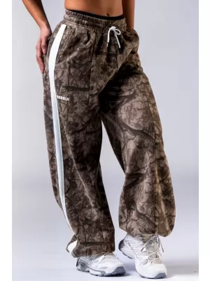 Túlméretes melegítőnadrág POWER 896 LIGHT BROWN CAMO Nebbia