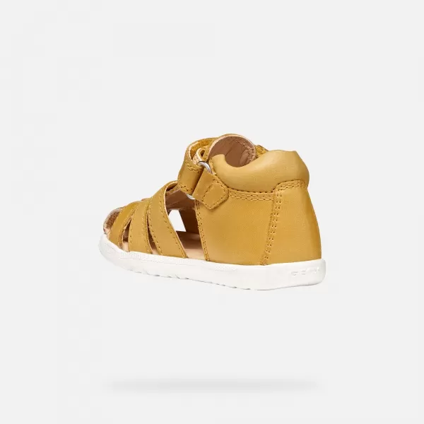  Fiúk első lépései GEOX SANDAL MACCHIA B254VA000CLC2003 BOROSTYÁN 