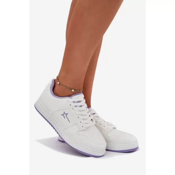  Női tornacipő BIG STAR RR274A245 FEHÉR/LILA Big Star Shoes 