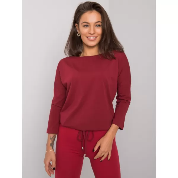  Női blúz BASIC FEEL GOOD RV-BZ-4691.43P BURGUNDIA 