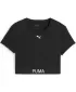 Női póló PUMA W STRONG TEE - SHORT 526805-01 PUMA FEKETE