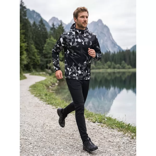  Férfi prémium softshell kabát ALTISPORT VOJ/ALM108JACK01 FEKETE 