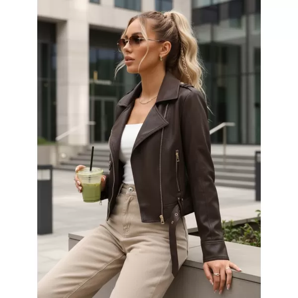  Női kabát DSTREET TY5647 BARNA 