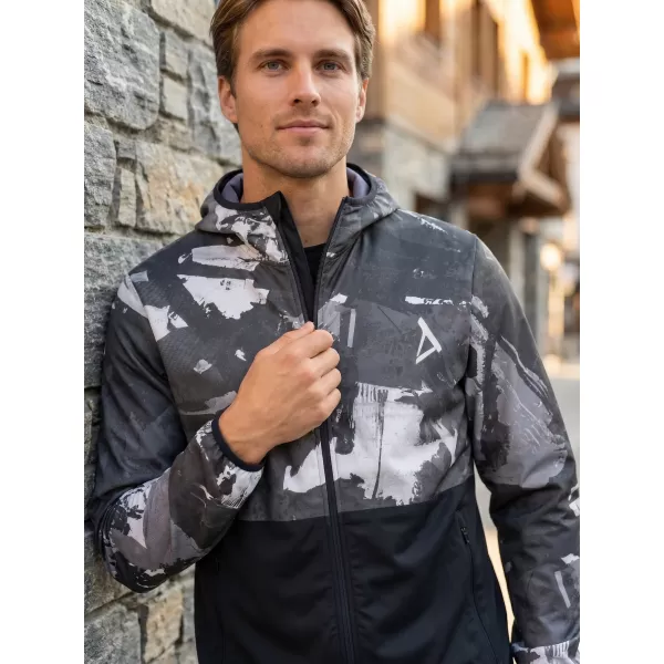  Férfi prémium softshell kabát ALTISPORT VOJ/ALM125JACK01 MASZK/BLK 