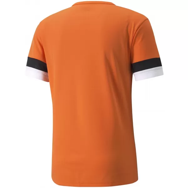  Férfi funkcionális póló PUMA TEAMRISE JERSEY 704932-08 ARANY MÁK/FEKETE/FEHÉR 