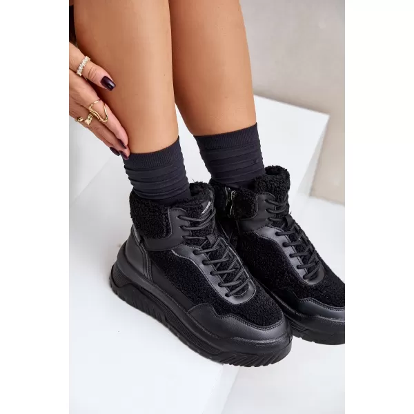  Női tornacipő LEE COOPER LCJ-24-47-3145 FEKETE 