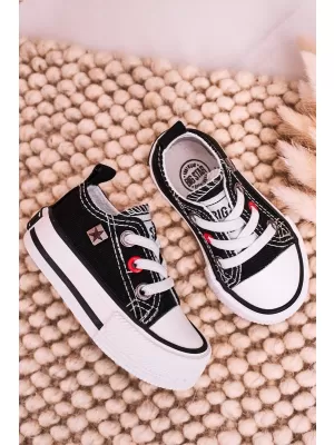Gyermek tornacipő BIG STAR HH374194 BLACK Big Star Shoes