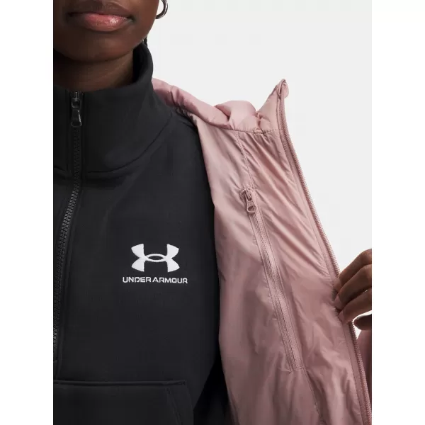  Női kabát UNDER ARMOUR LEGEND DOWN JACKET 6008818-673 RÓZSASZÍN 