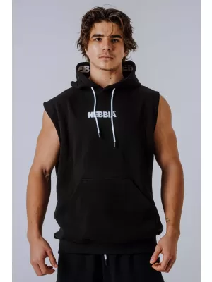 HERO 299 BLACK Nebbia ujjatlan pulóver