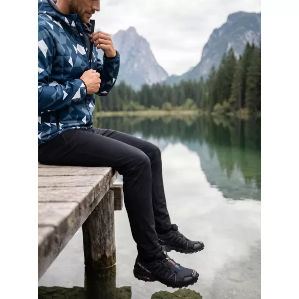  Férfi prémium softshell kabát ALTISPORT VOJ/ALM108JACK01 SÖTÉTKÉK/FEHÉR 