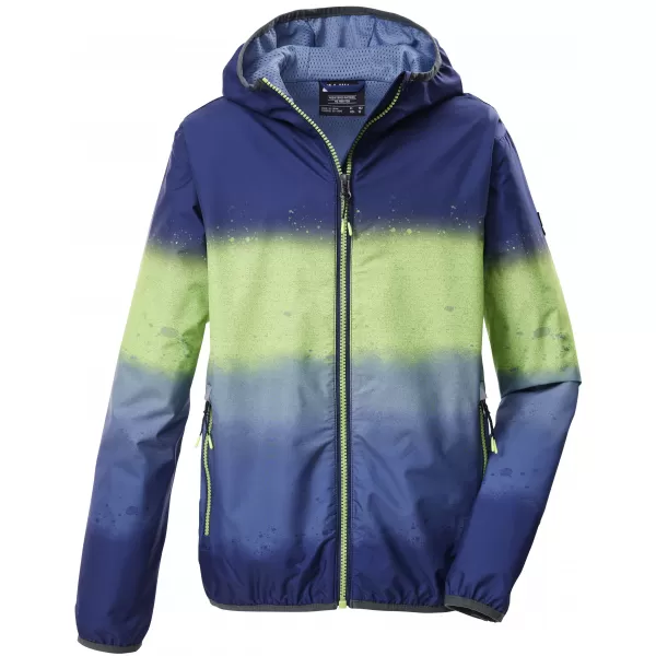  Fiú kabát KILLTEC KOS 144 44089-520 KÉK/LIME 