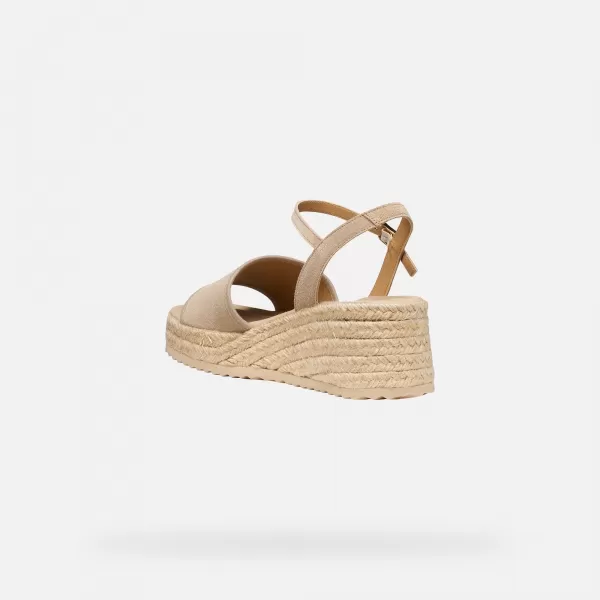  Női szandál GEOX ALEMERIA G012887 BÉZS 